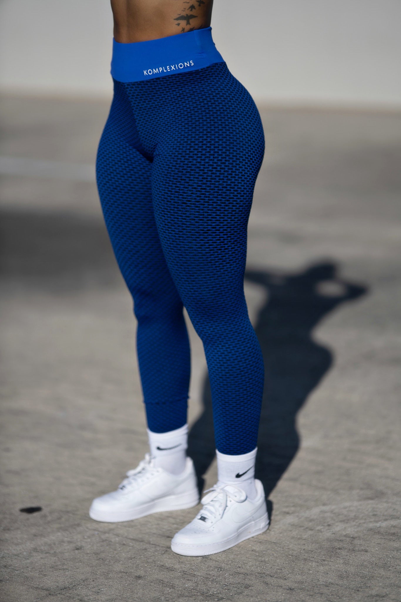 3D Pro Leggings- Sapphire