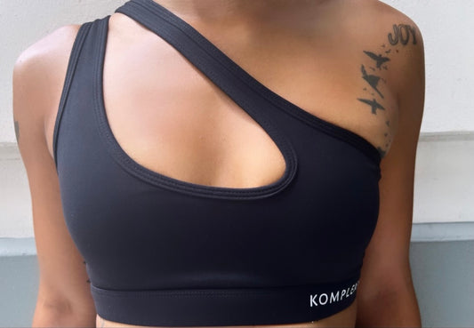 Fortune Black Sports Bra