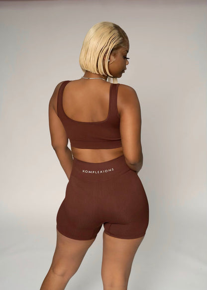 Ebony- Brown Shorts